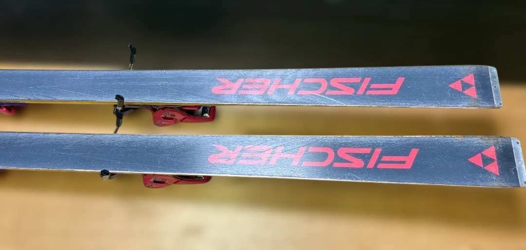 FISCHER 168cm ブーツ25ｃｍ　ストック　105ｃｍ　セット