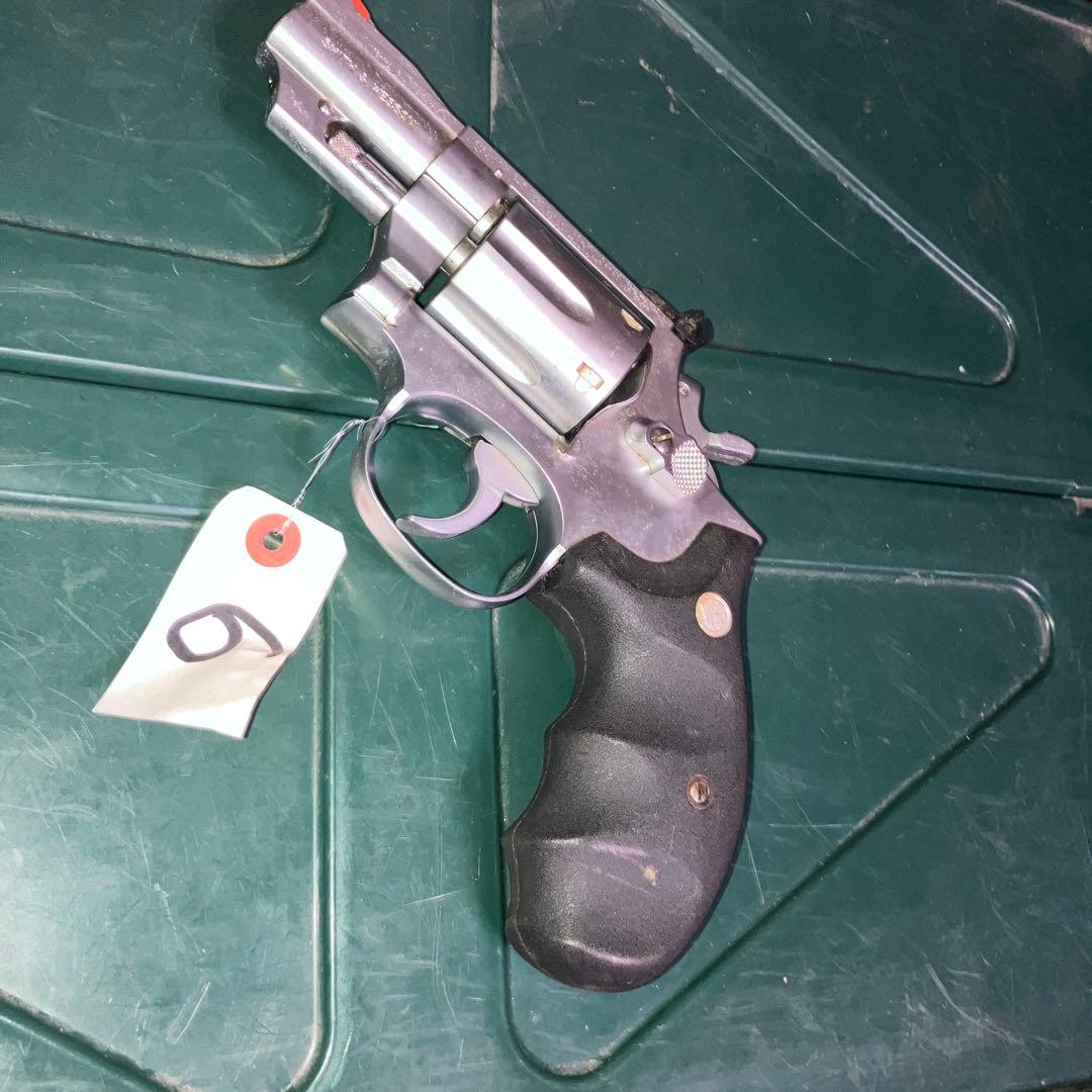 コクサイ S&W M19 357マグナム ガスリボルバー シルバー　ジャンク品