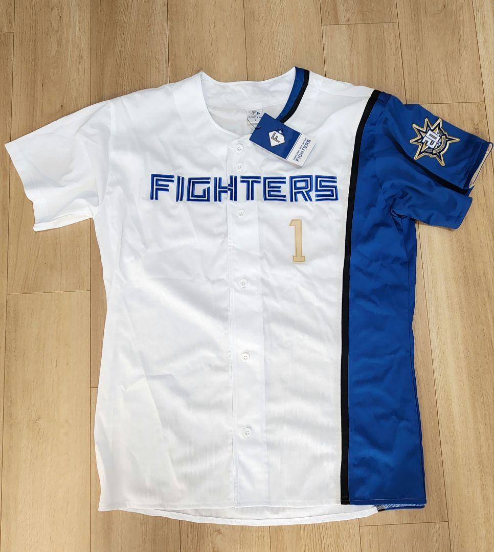 新品タグ付き BIGBOSS レプリカユニ　北海道移転20周年記念ロゴ L