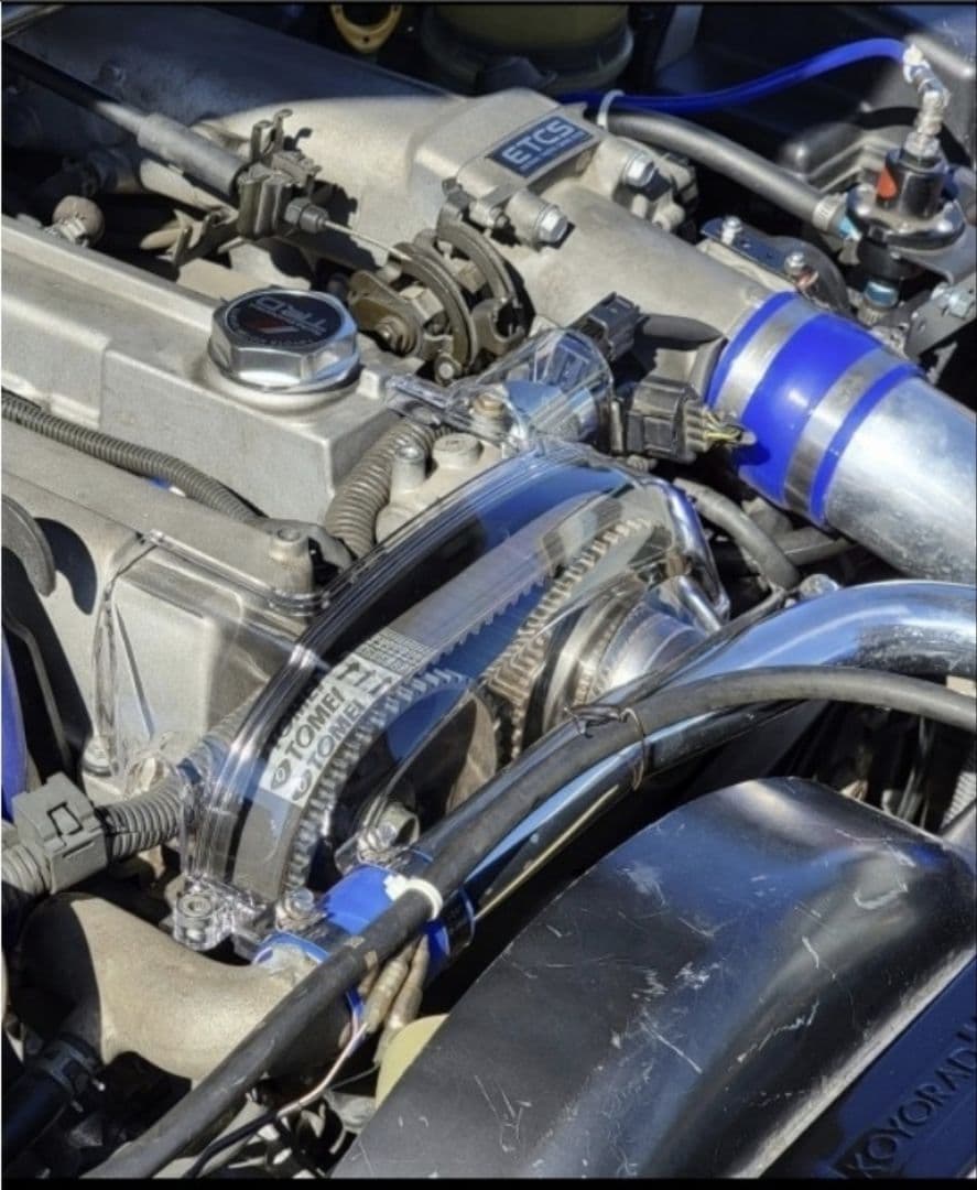 最安 1JZクリアカムカバー チェイサークレスタマークII 透明 JZX100