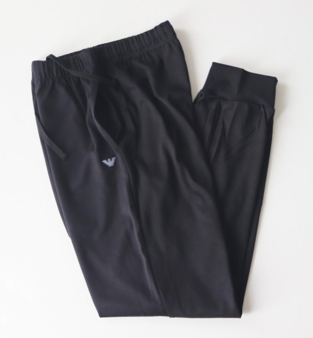 新品【エンポリオアルマーニ】上下セットトレーナー ジョガーパンツ 黒 L(XL)