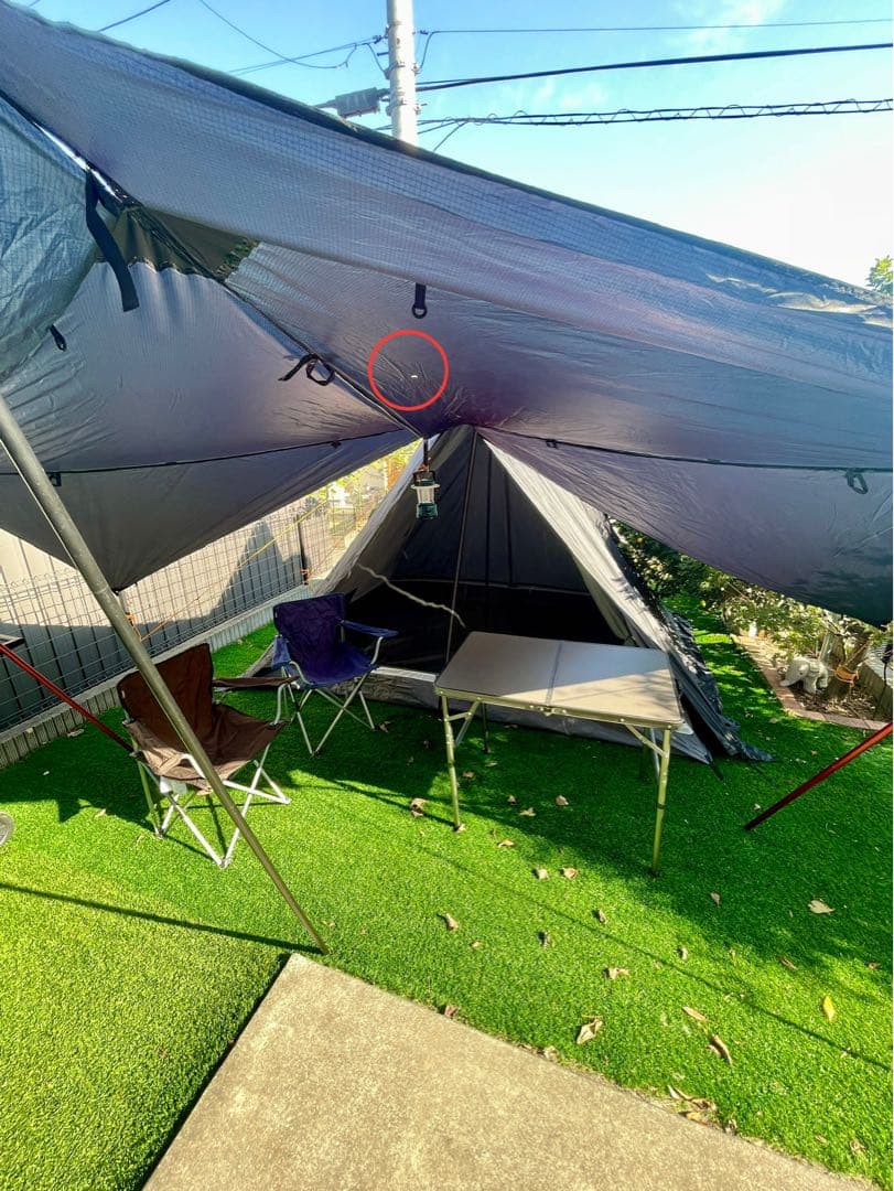 CAPTAIN STAG CS BLACK LABEL ワンポールテント