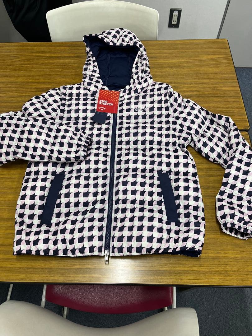 Callaway 千鳥柄　中綿ブルゾン　ジャケット　新品