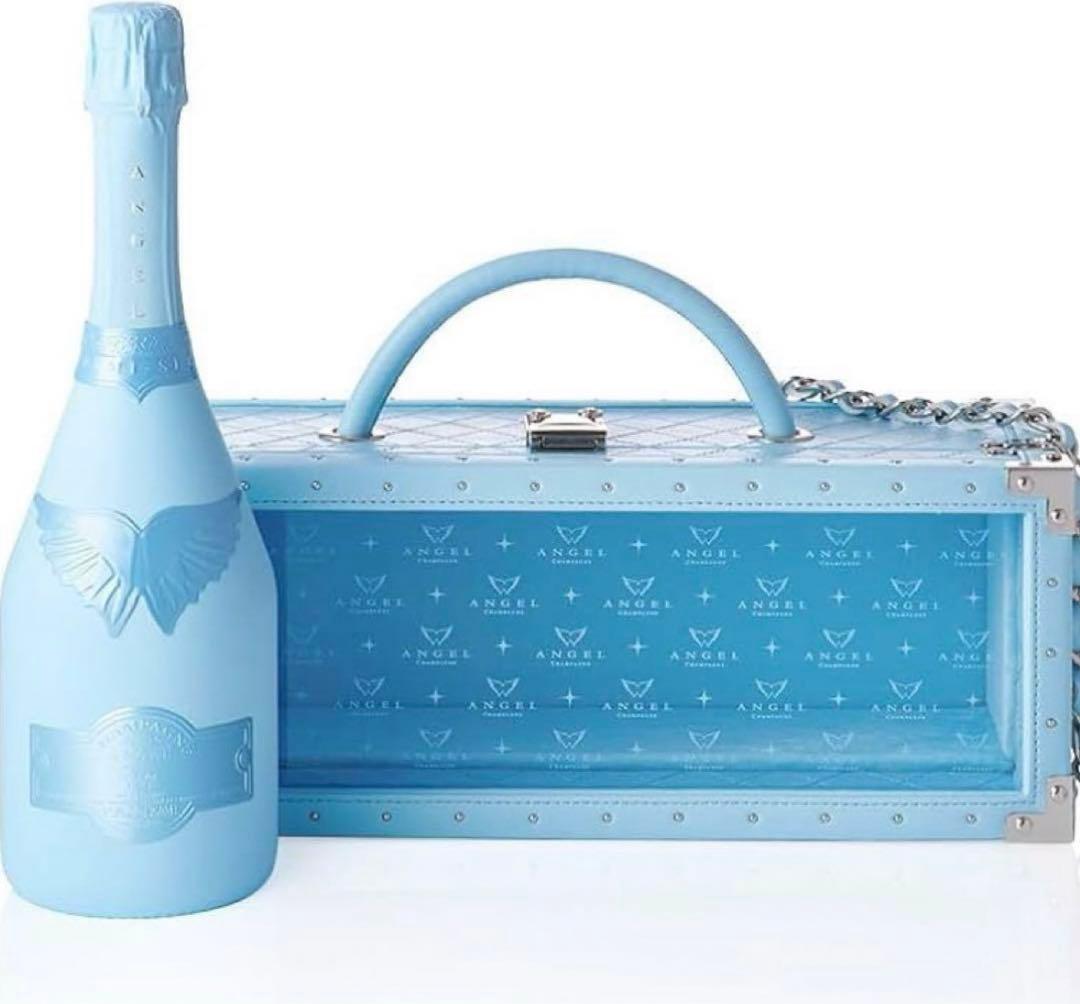 【未開栓】エンジェル シャンパン ドゥミセック ブルレザータイプ