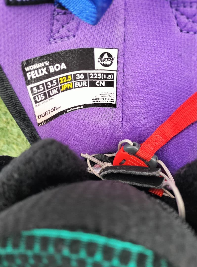 fffBURTON ハイスペックブーツFELIX ダブルBOA 22.5