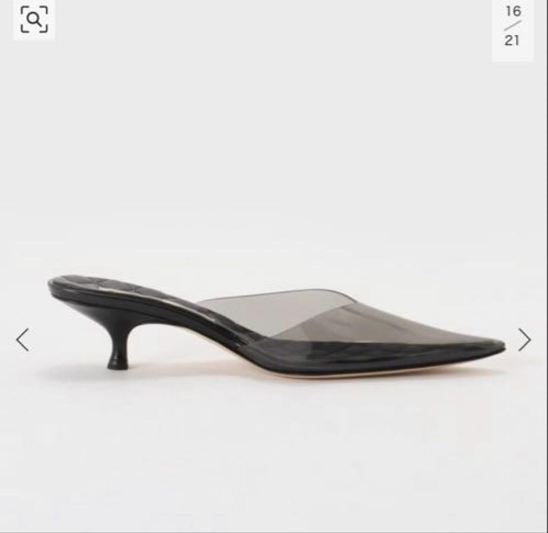 BRENTELLA ALIDEA MULE ブラック 38