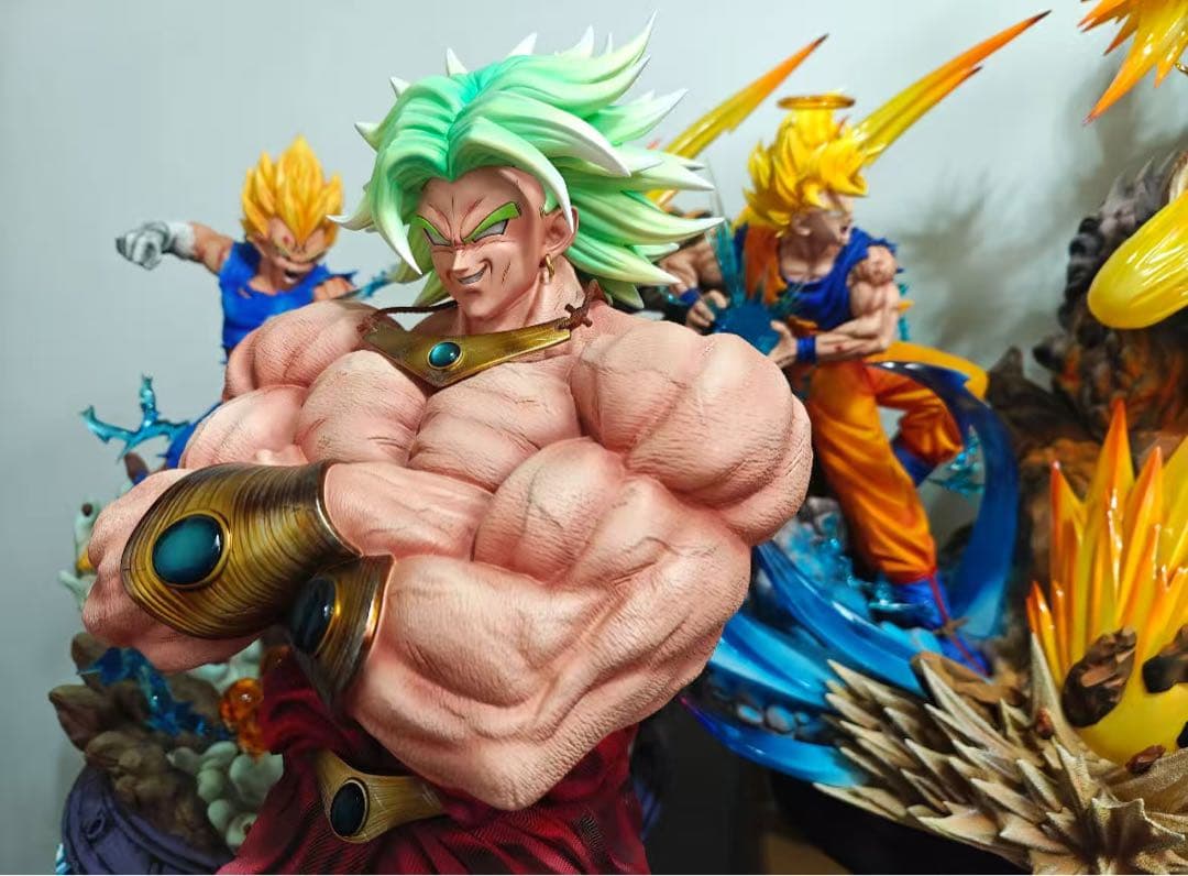 ドラゴンボール ブロリー ガレキ ガレージキット スタチュー X⑤⑤