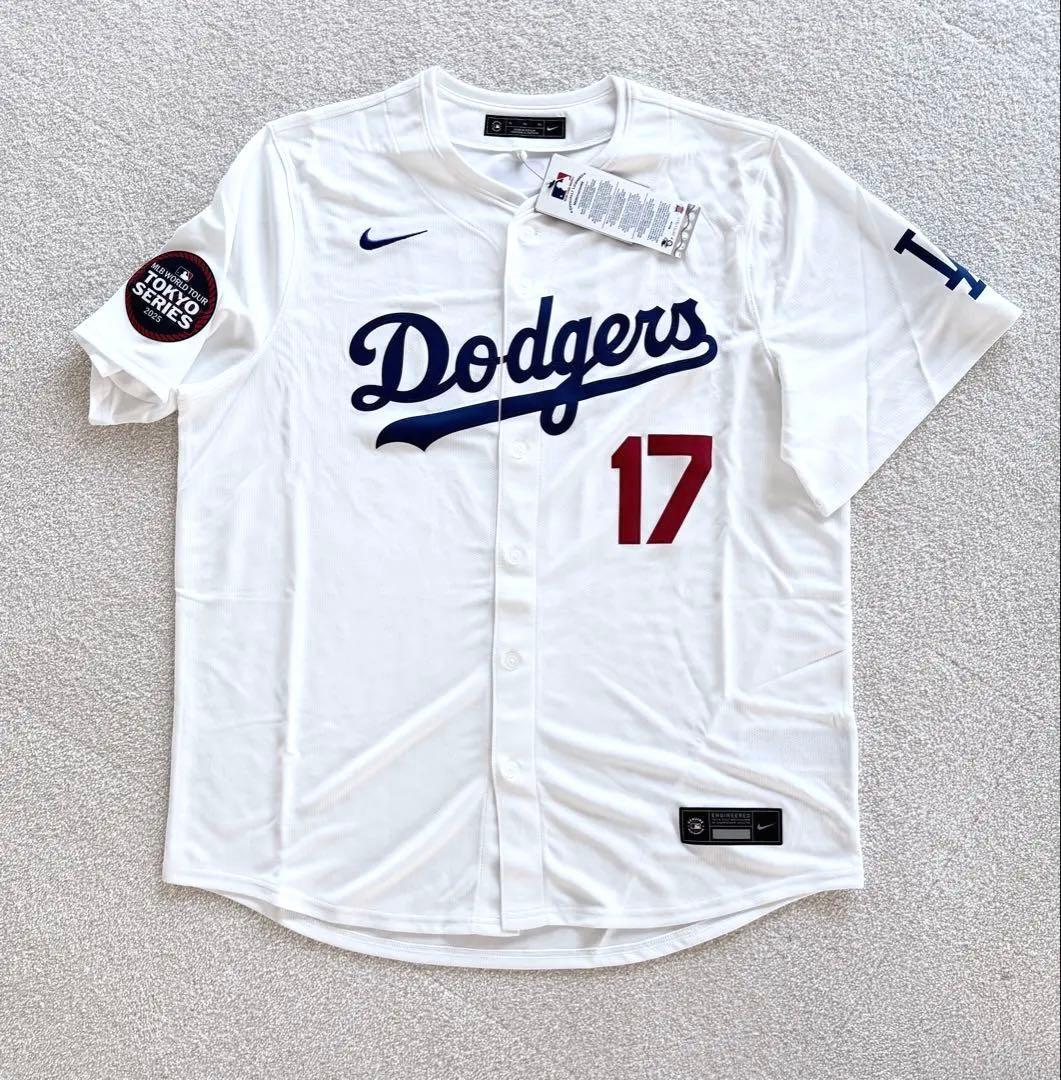 Dodgers Ohtani 17 ユニフォーム 未使用　東京シリーズ　XL