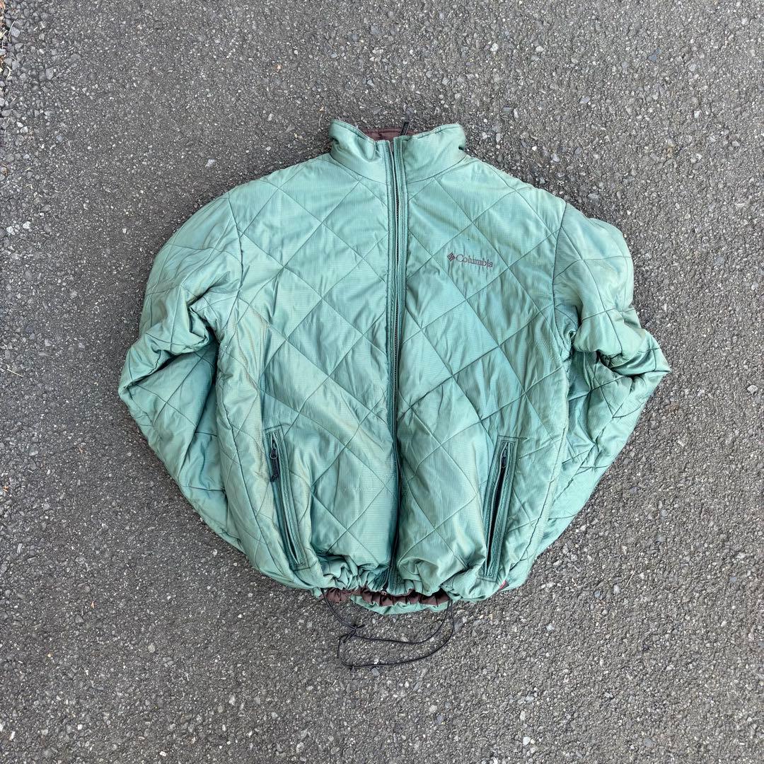 00s Colombia ダウンジャケット アルパイン パフ リバーシブル XL