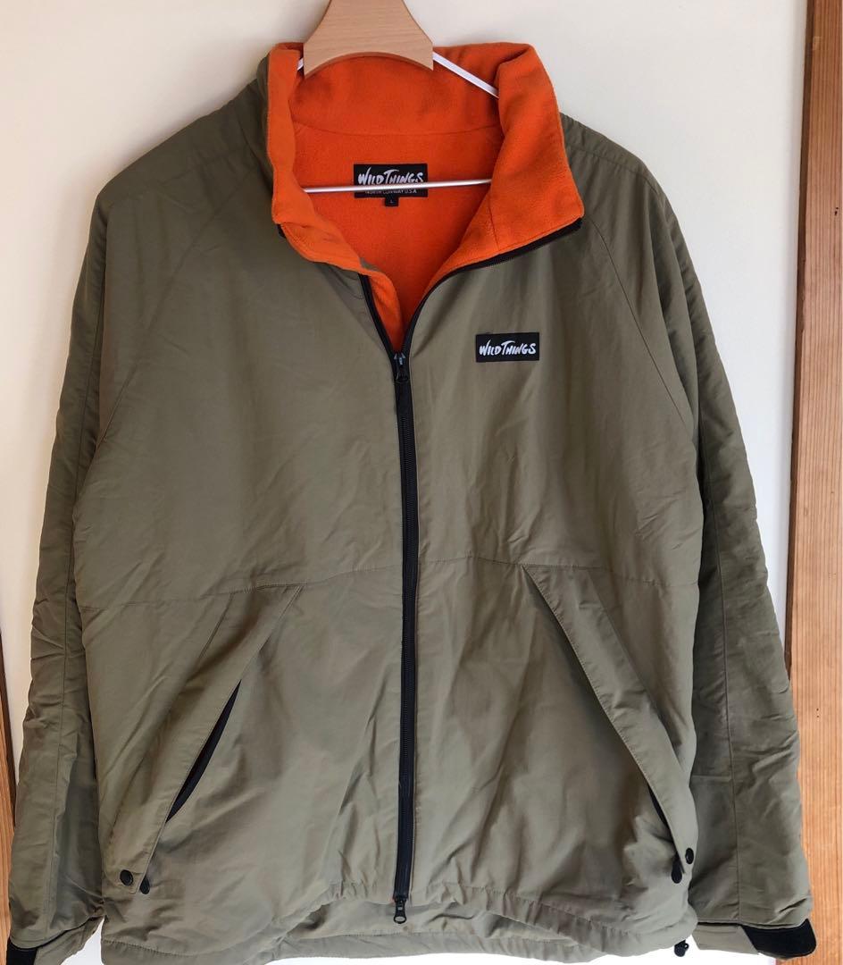 は*な様 WILDTHINGS ワイルドシングス　別注　フリースブルゾン　ナイロ