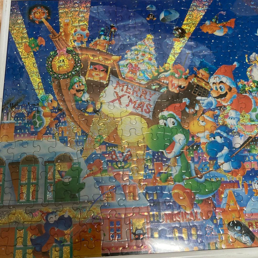 値下げしました　スーパーマリオ　ジグソーパズル　クリスマス