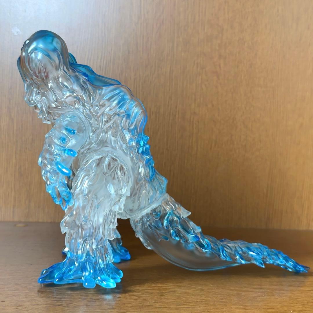 極美品 マルサン 東宝怪獣福袋 ヘドラ350 氷結ver ソフビ ゴジラ怪獣