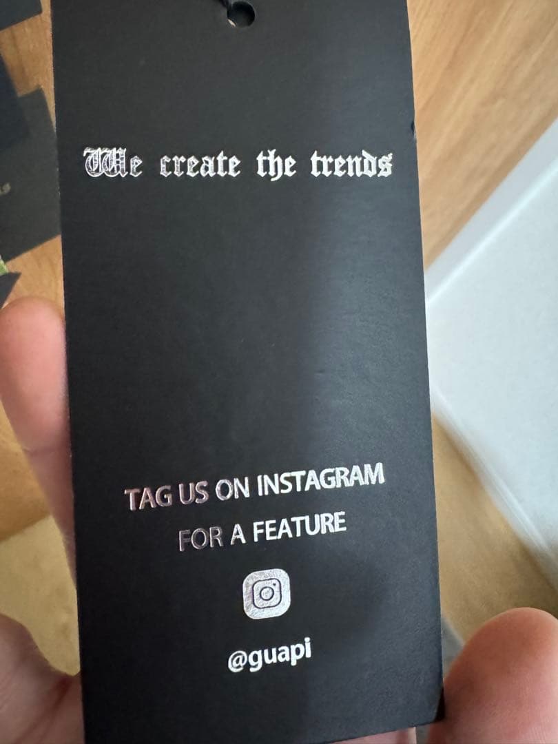 GUAPI レザーフレアパンツ 28