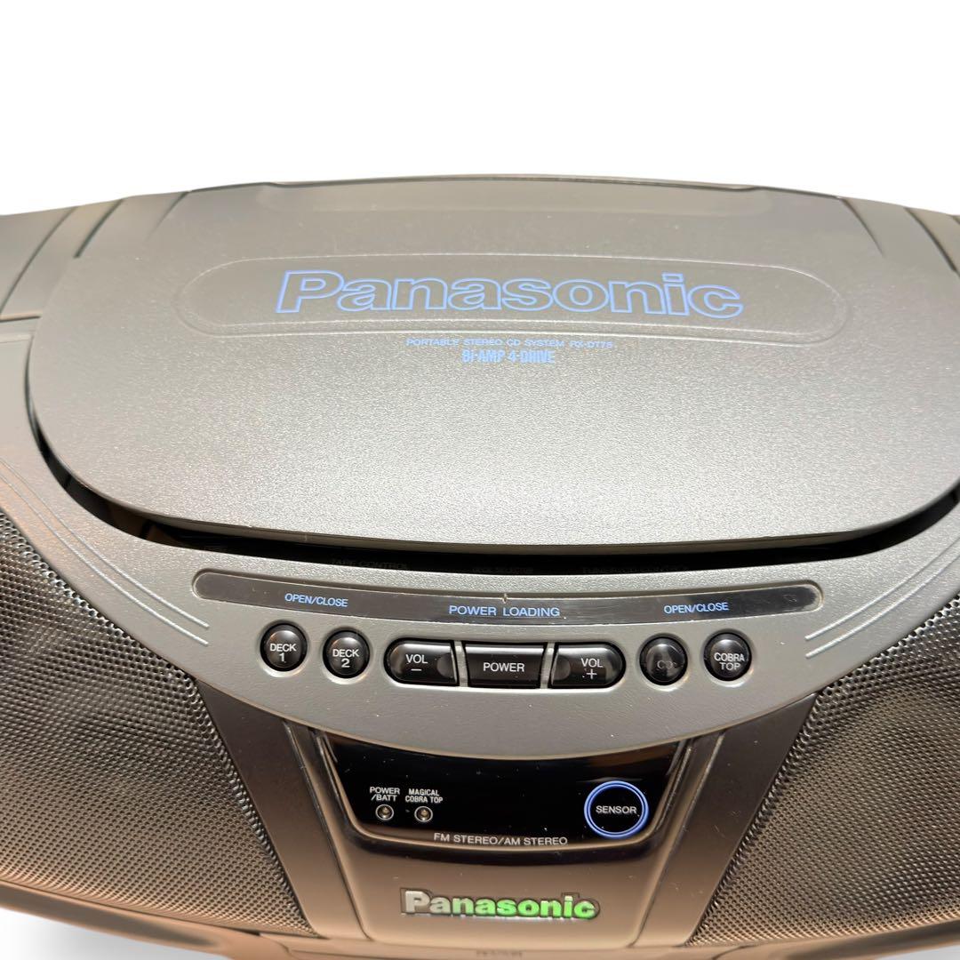 【希少/純正リモコン付属】Panasonic RX-DT75 コブラトップ