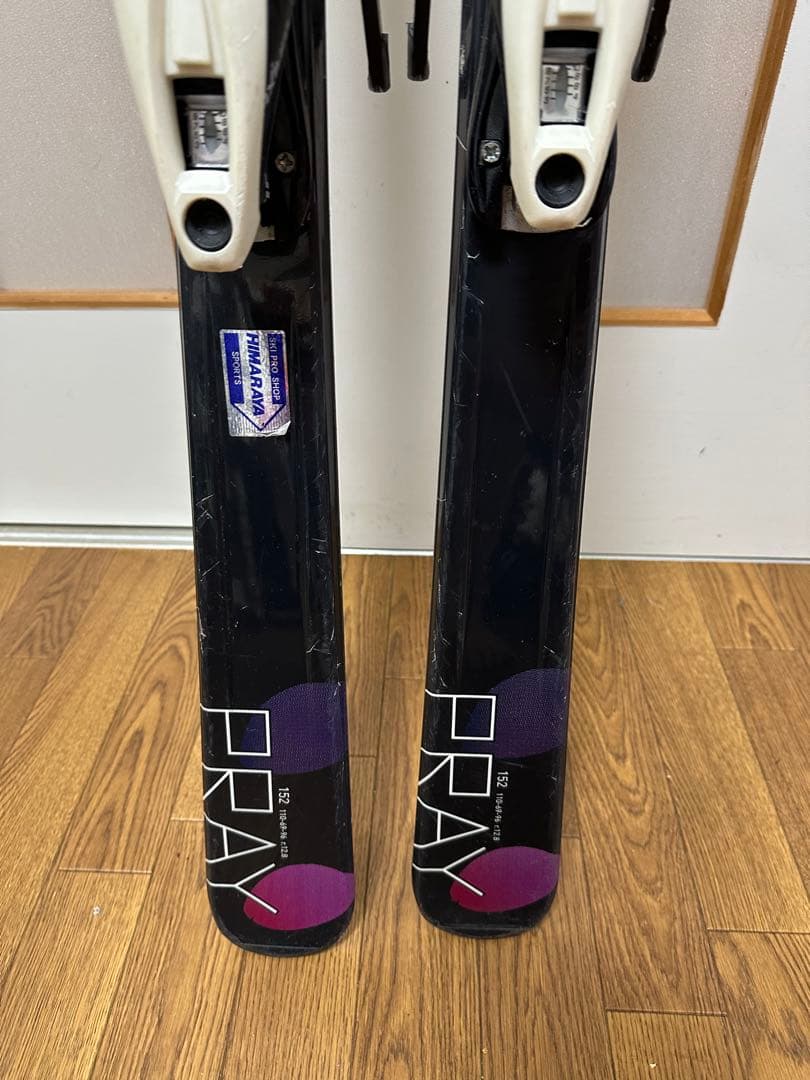 nishizawa スキー板152cm,ブーツ25.5,ストック115cm