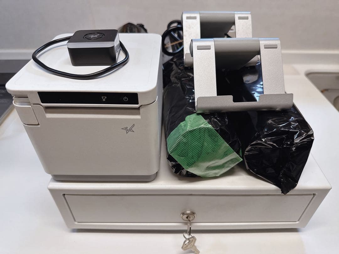 スター精密mC-Print MCP31LB WT キャッシュドロアセット