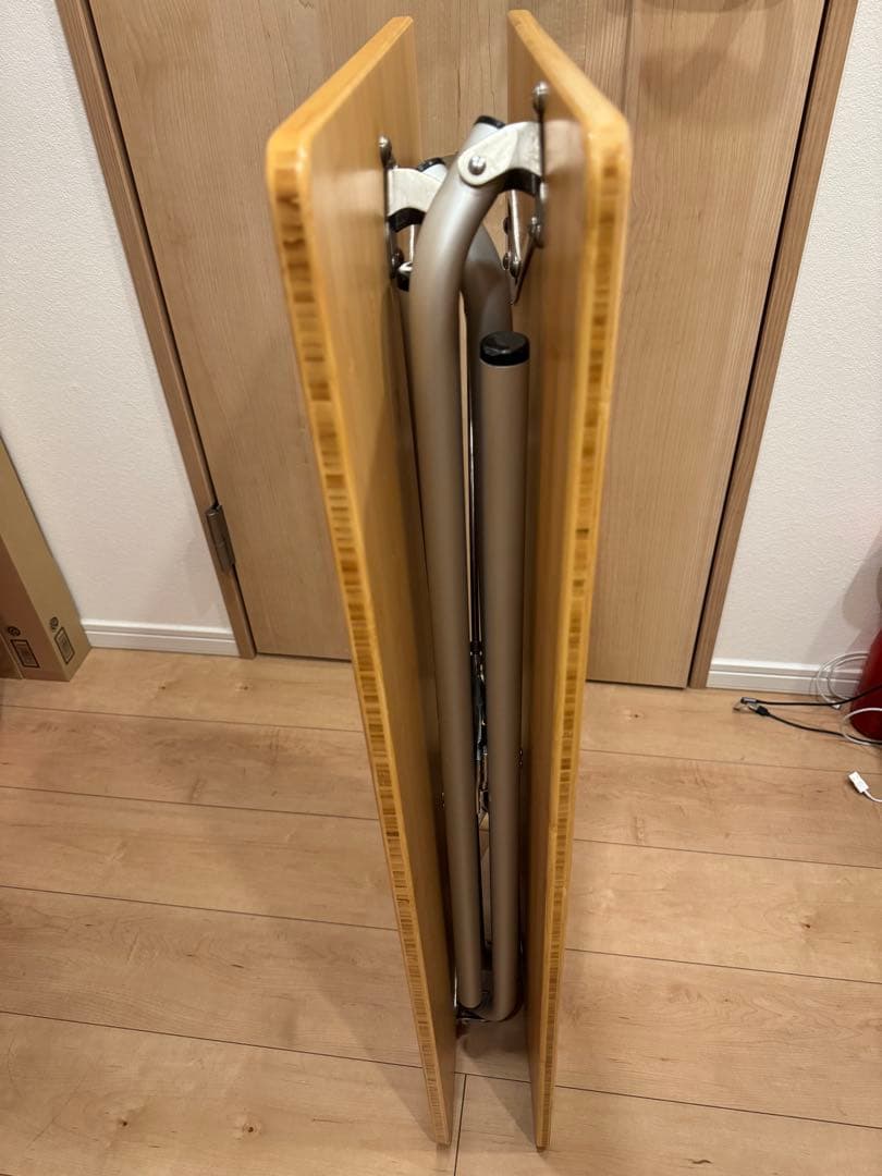 peak スノーピーク ワンアクションテーブル竹 旧仕様 廃盤品