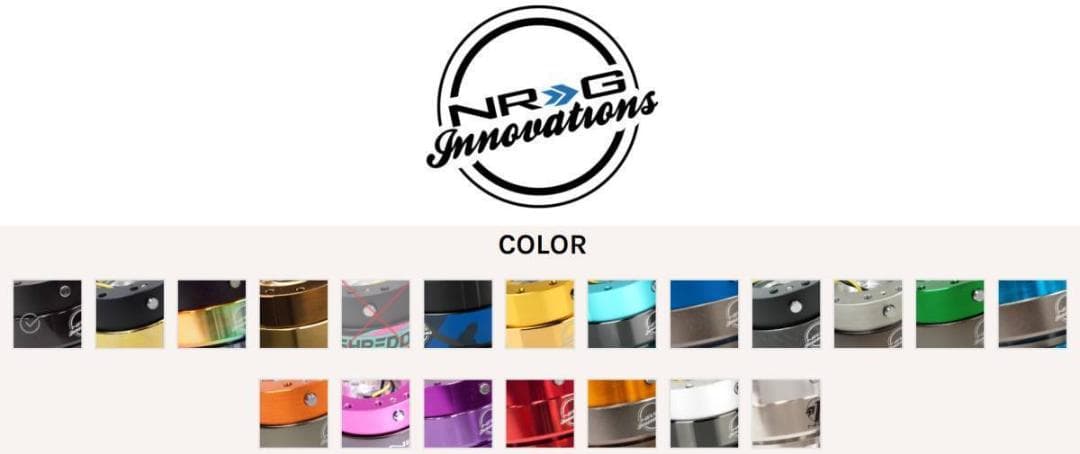 本物! NRG製 Gen2.0 クイックリリース SRK-200BL-BK