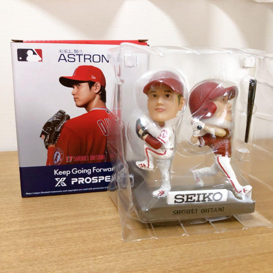 【非売品】大谷翔平選手 二刀流ボブルヘッド フィギュア SEIKO エンゼルス