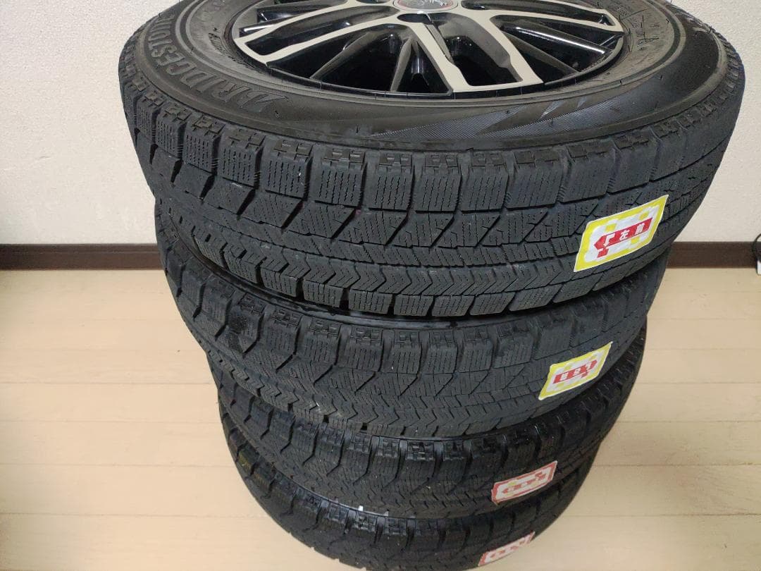 社外13インチアルミホイール/ブリザック VRX 145/80/13 2019y