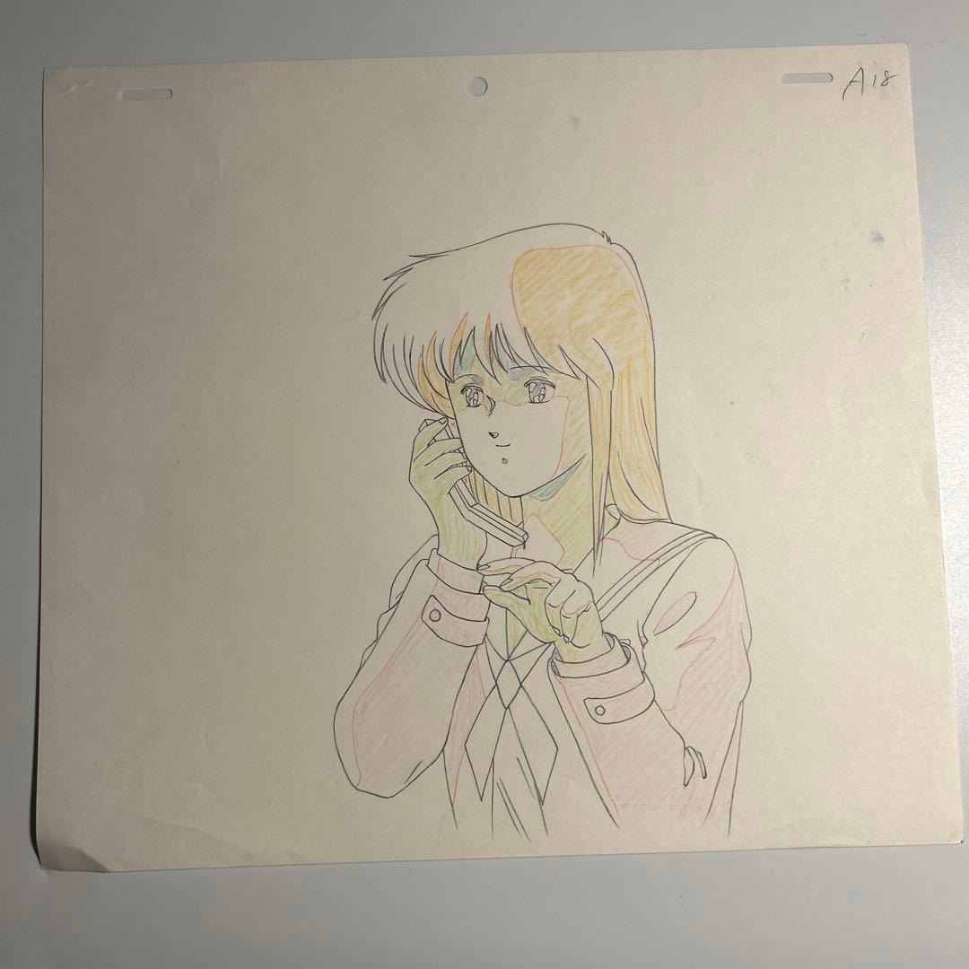 「レイナ　剣狼伝説」直筆背景付きセル画＋動画