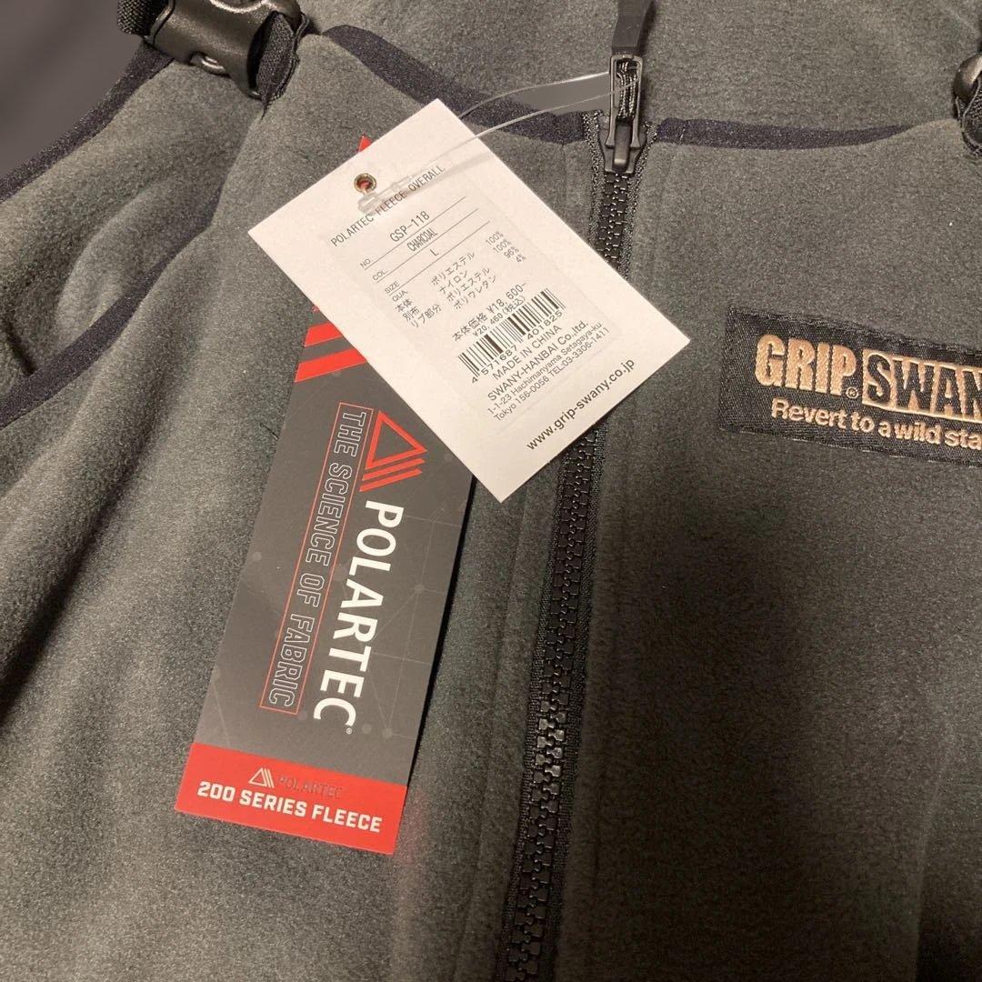 GRIP SWAN POLARTECオーバーオール グレー