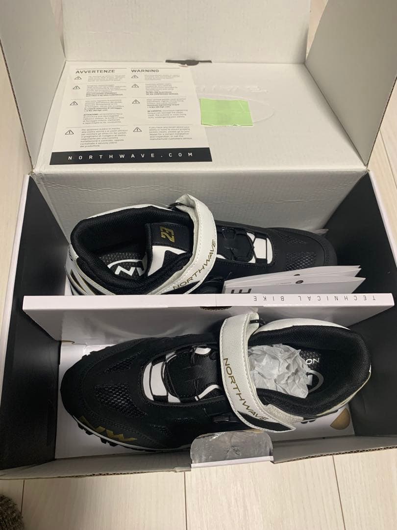 未使用) ノースウェーブ MTB ロードバイク ビンディングシューズ