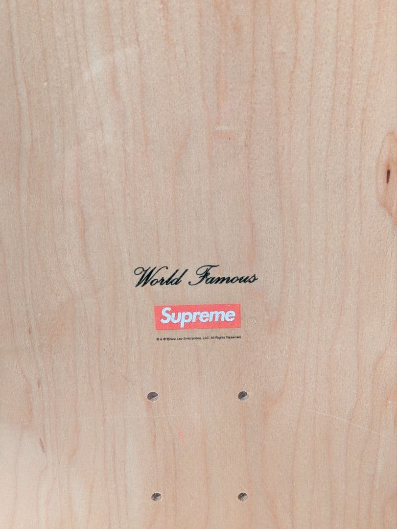 【美品】SUPREME 13AW Bruce Lee Skate Deck