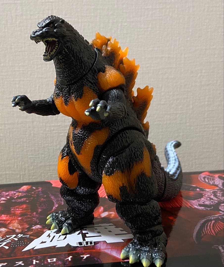 【開封済】ムービーモンスターシリーズ　ゴジラ　デストロイア　機龍　4点セット