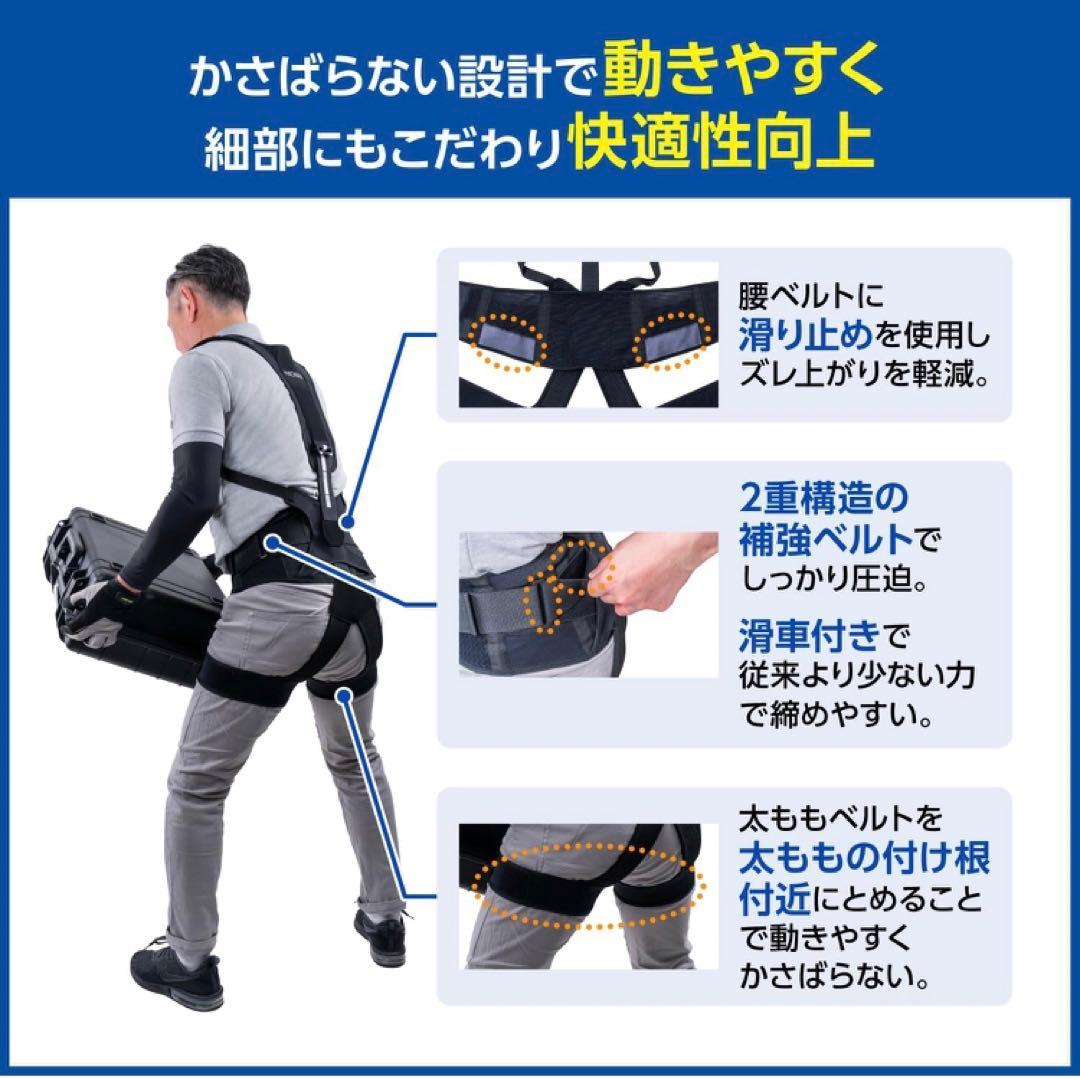 【未使用品】メディエイド 【医療メーカー】 パワー アシストスーツ LLサイズ