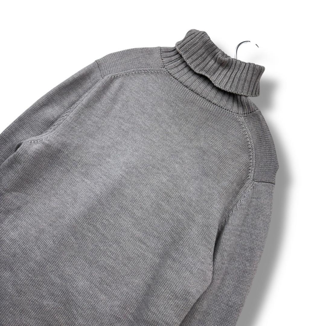 ザノーネ ニット セーター タートルネック ミドルゲージ 50 メンズ