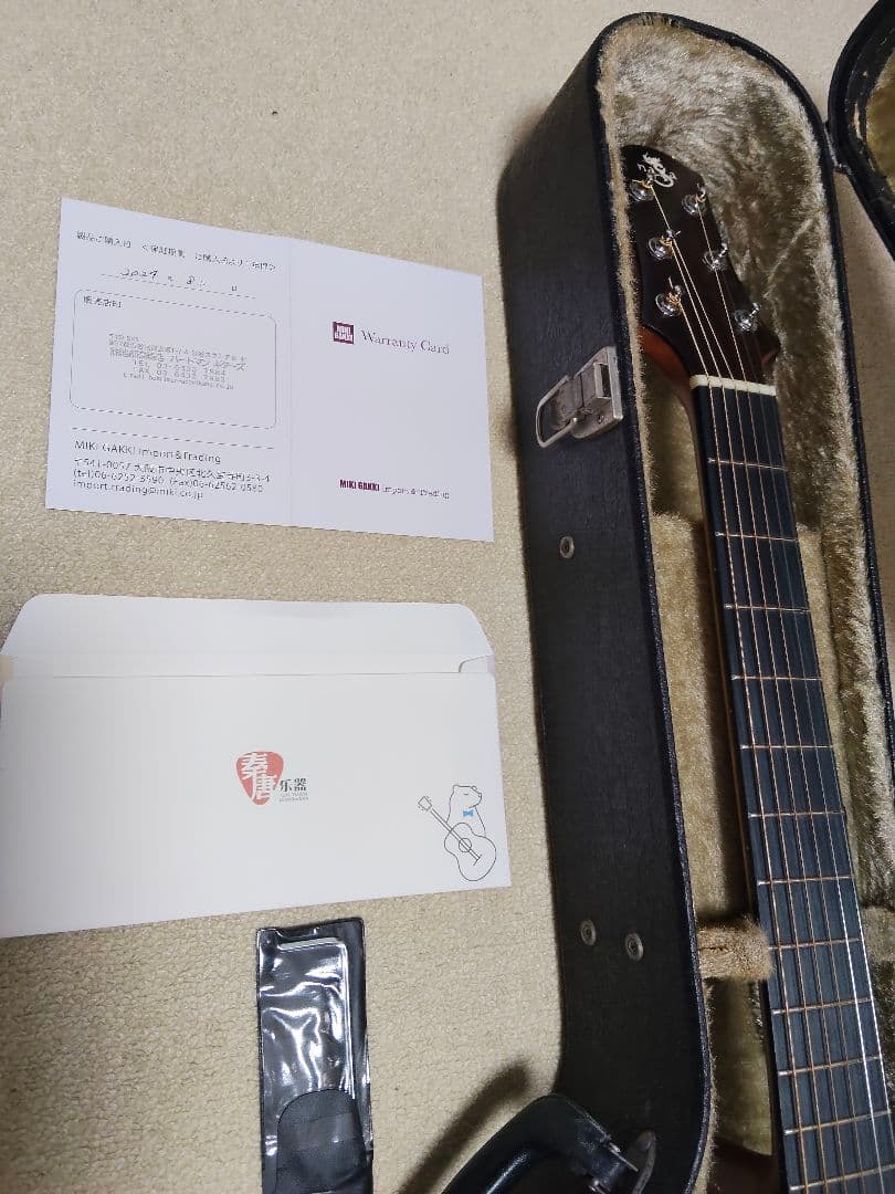 お*わ様 Naga Guitars G-08OOC　アコースティックギター