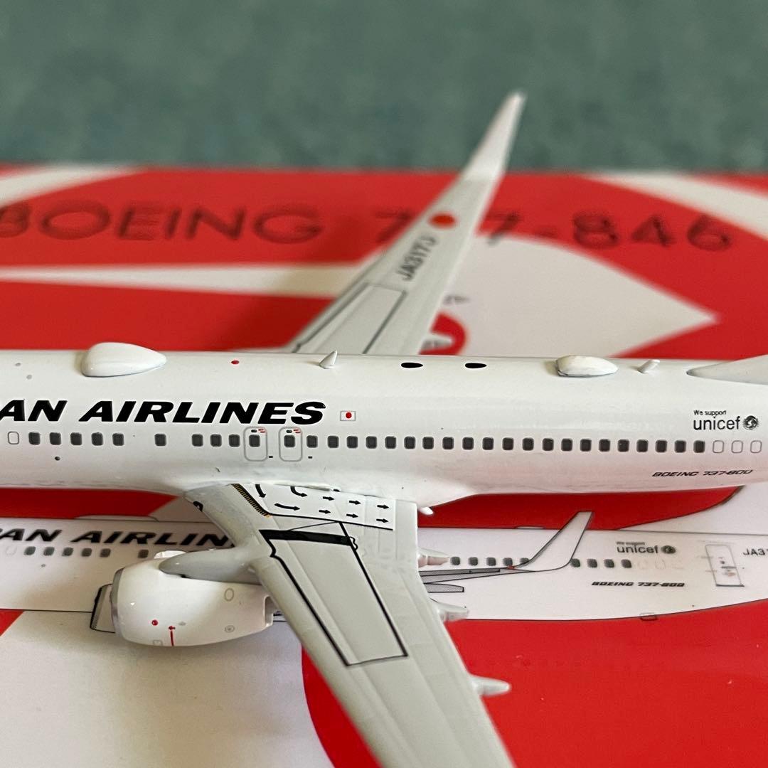 JAL 737-800 日本航空 JA317J 1:400 ph