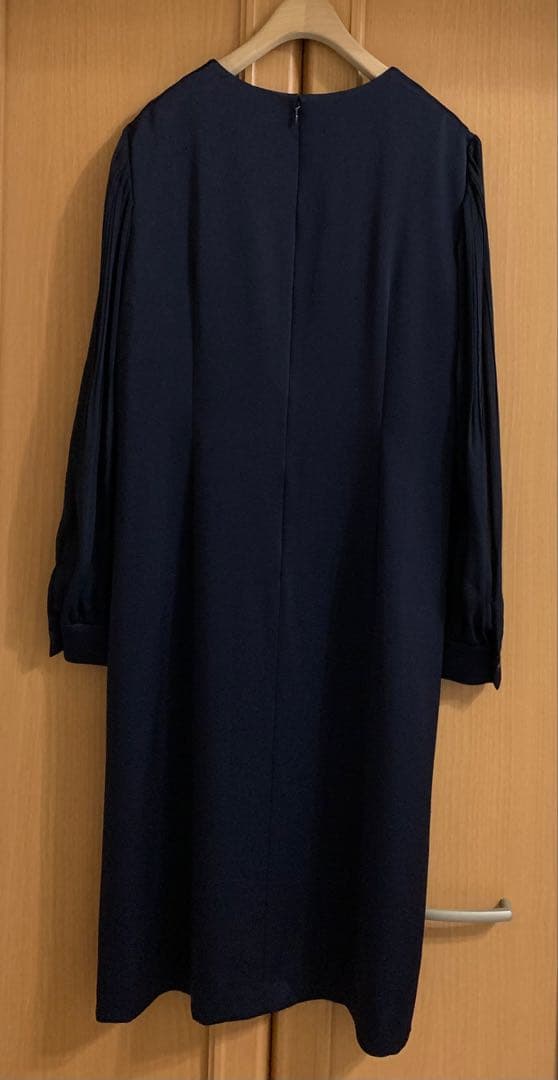 新品　23区　トリアセテートシフォンスリーブ ワンピース 38