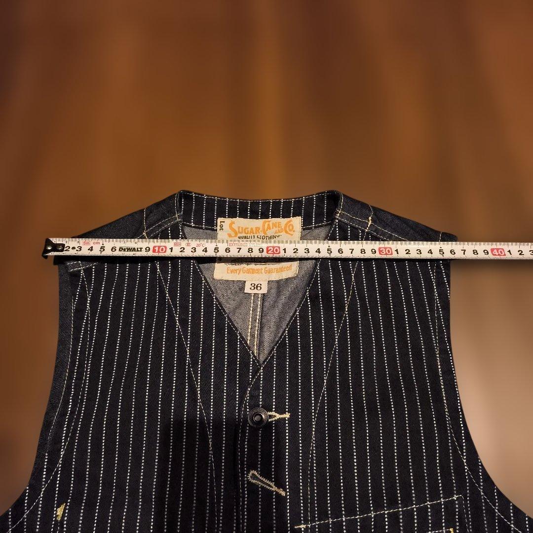 Sugar Cane Co. シュガーケーン　ウォバッシュベスト　S