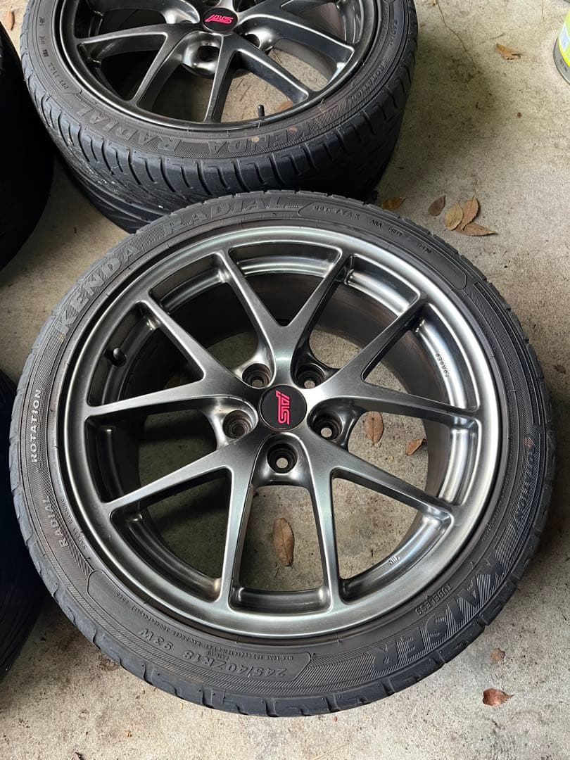 スバル wrx sti vab typeS 純正BBSホイール