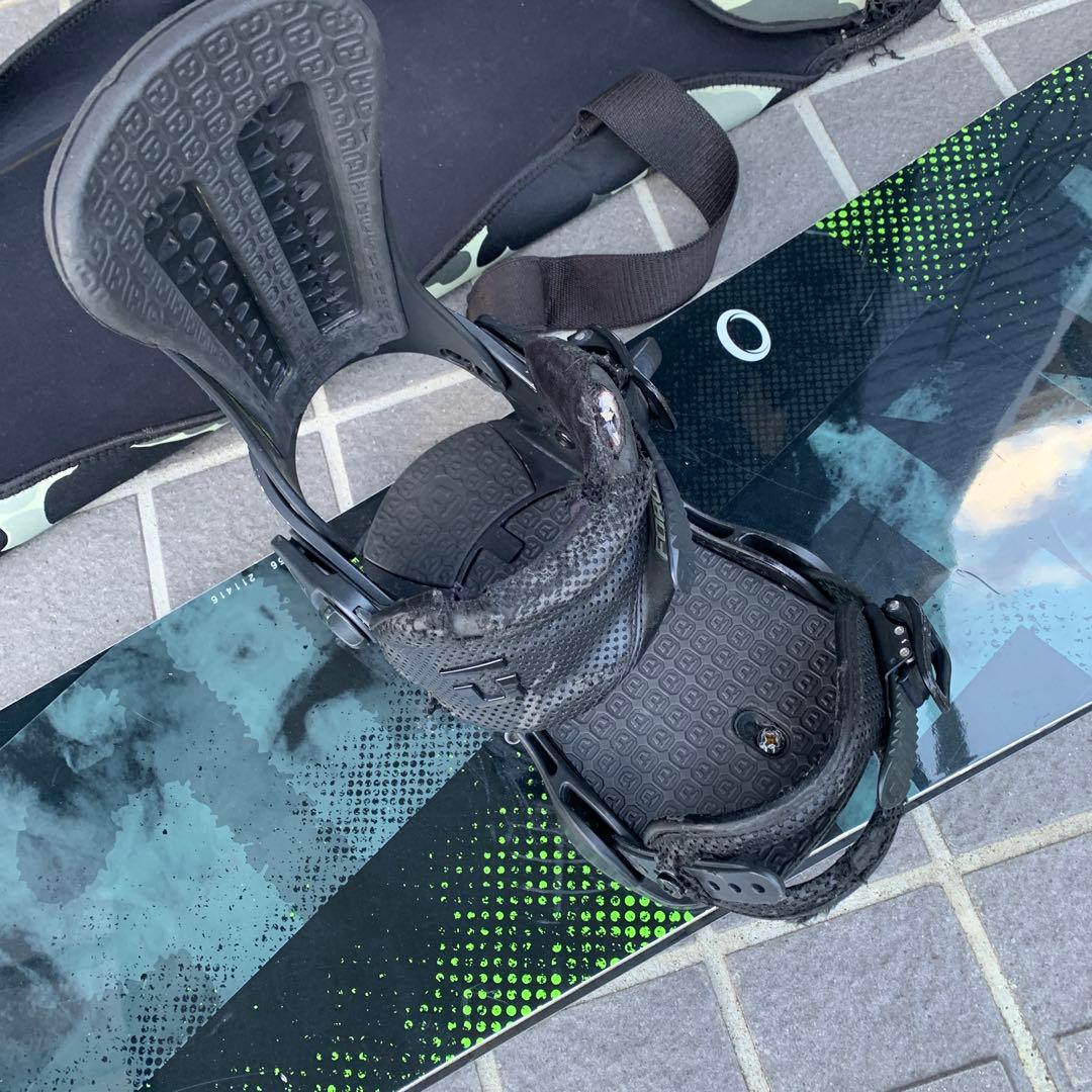 OGASAKA CTD 156 スノーボード バインディング ブーツ 付き