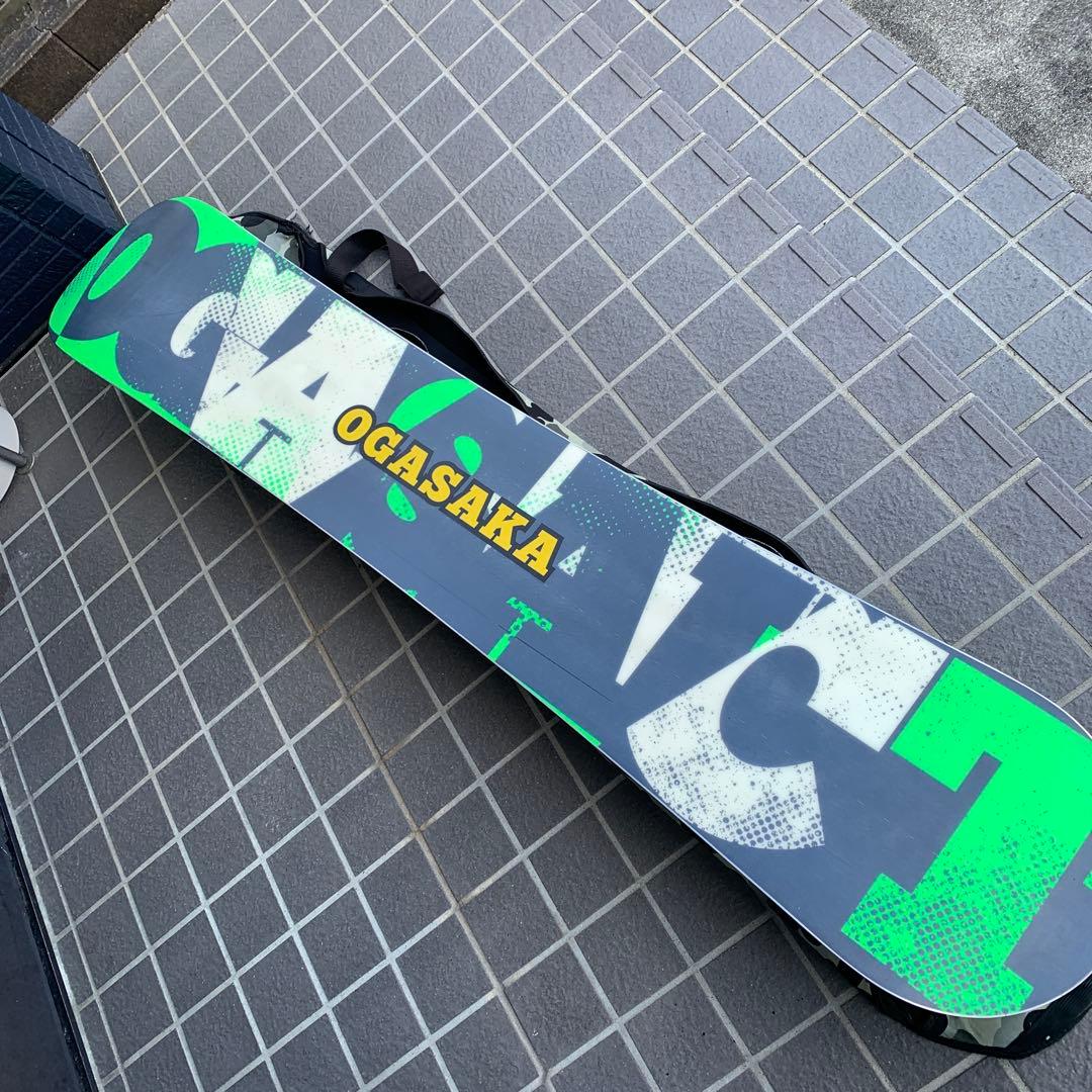 OGASAKA CTD 156 スノーボード バインディング ブーツ 付き