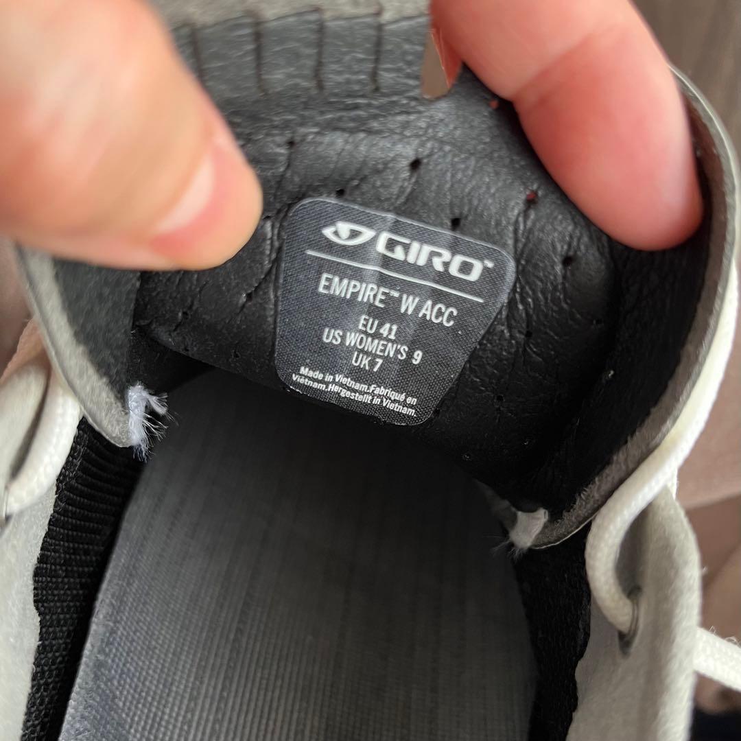 GIRO ジロ インペリアル ビンディングシューズ 38サイズ　ホワイト