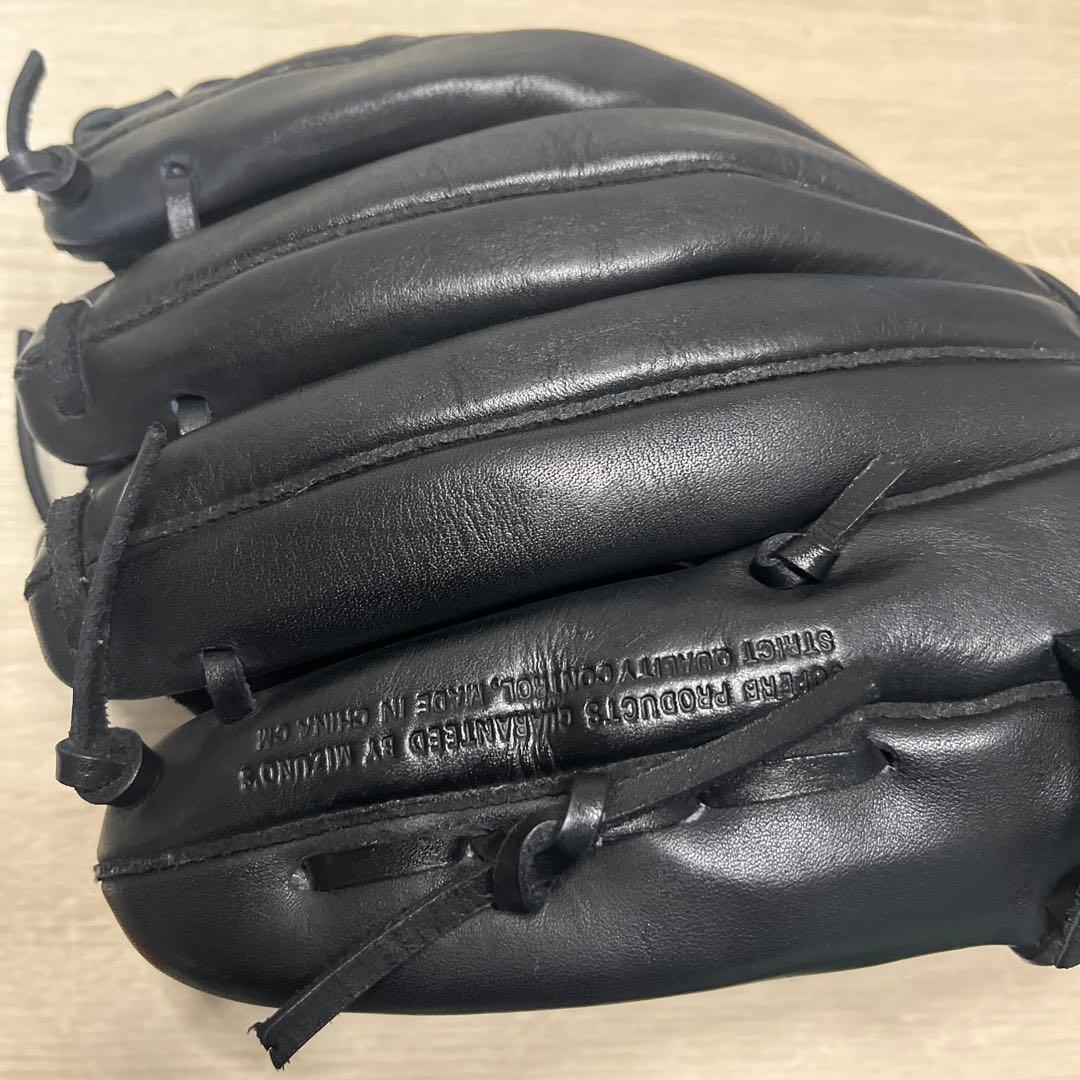 Mizuno プロモデルブラック 軟式グローブ