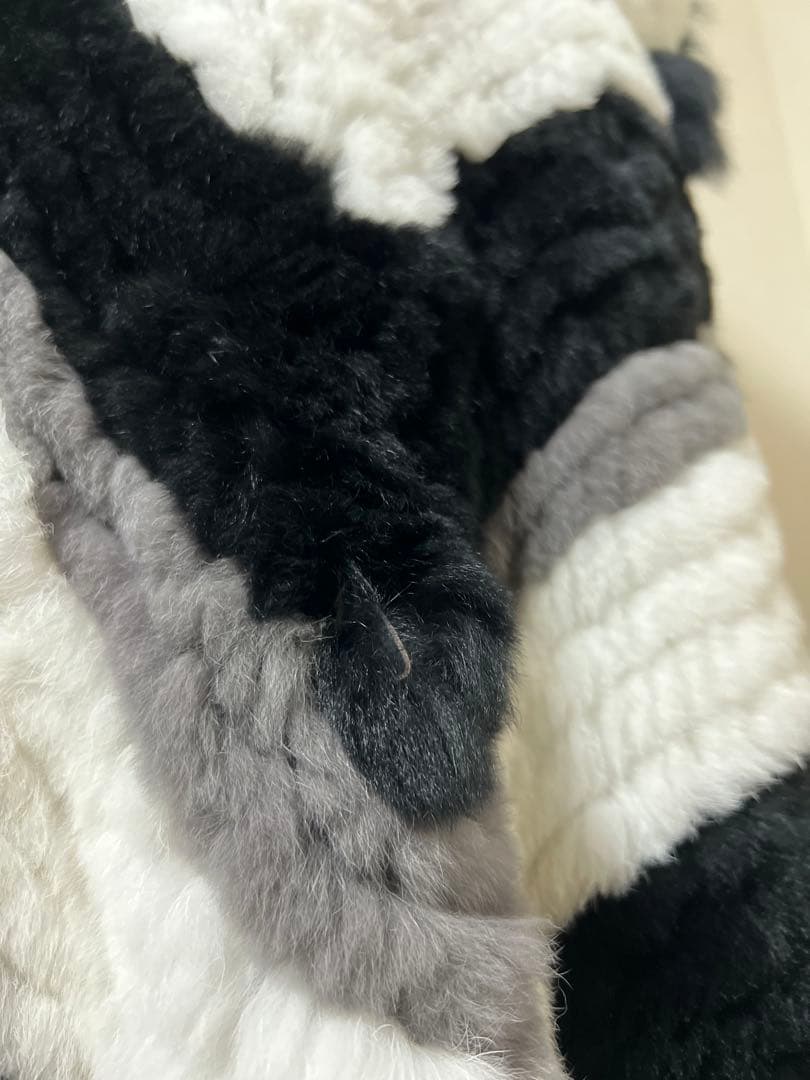 ifsixwasnine パピヨン ロングリアルファー ベスト