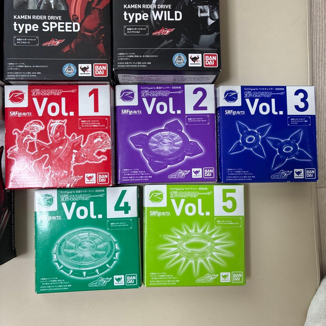 仮面ライダー　ドライブ S.H.Figuarts 13点セット+α
