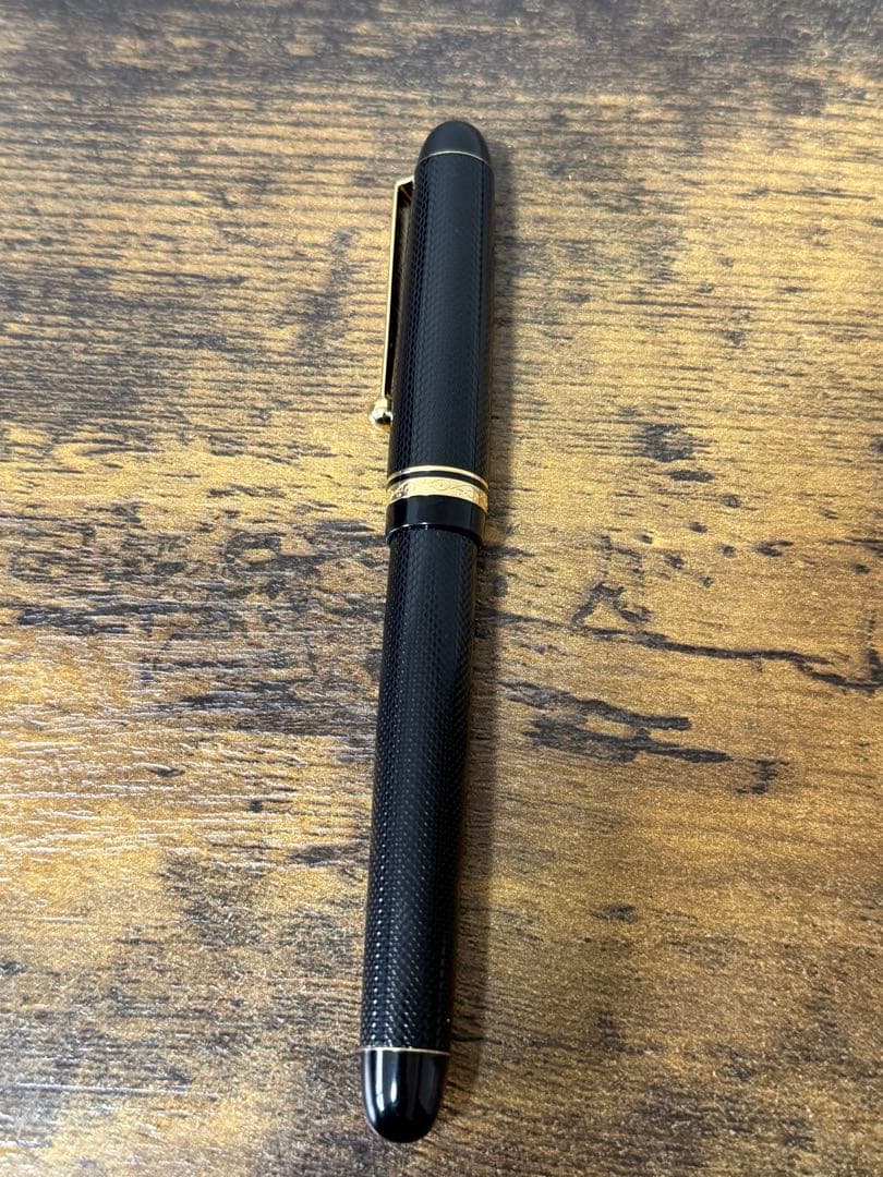 新品未使用　1988年製　カスタム　網目　大型10号ニブ　パイロット　万年筆　M