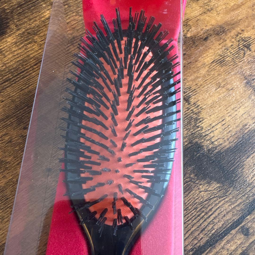 Mason Pearson ヘアブラシ 黒/オレンジ　未使用
