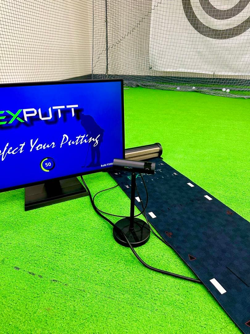 【美品】SkyTrak ゴルフシミュレーター + EXPUTT セット 送料無料