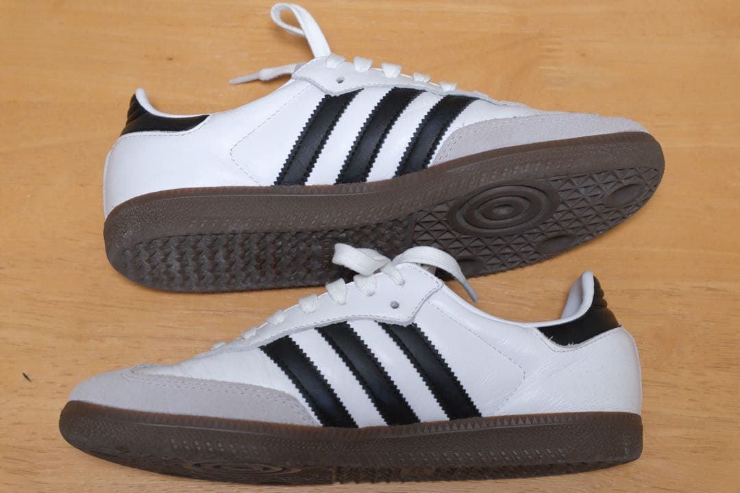 adidas Samba サンバ ホワイト/ブラック　25.5cm