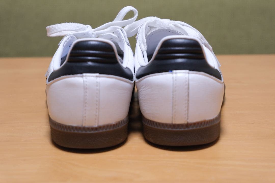 adidas Samba サンバ ホワイト/ブラック　25.5cm