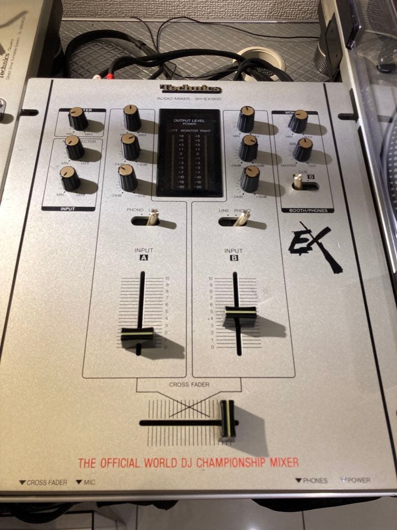 ターンテーブル 2台セット DJミキサー付き