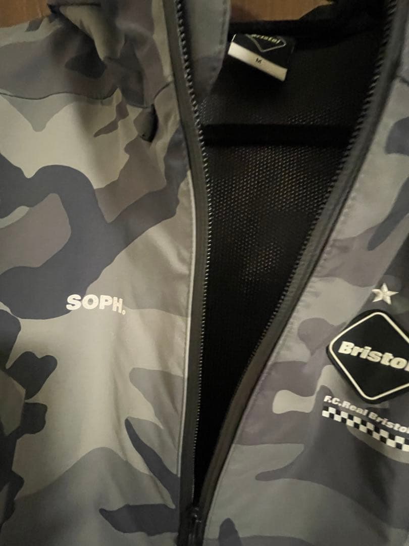 ジャケット・アウター F.C.Real Bristol TOUR JACKET Gray Camo M