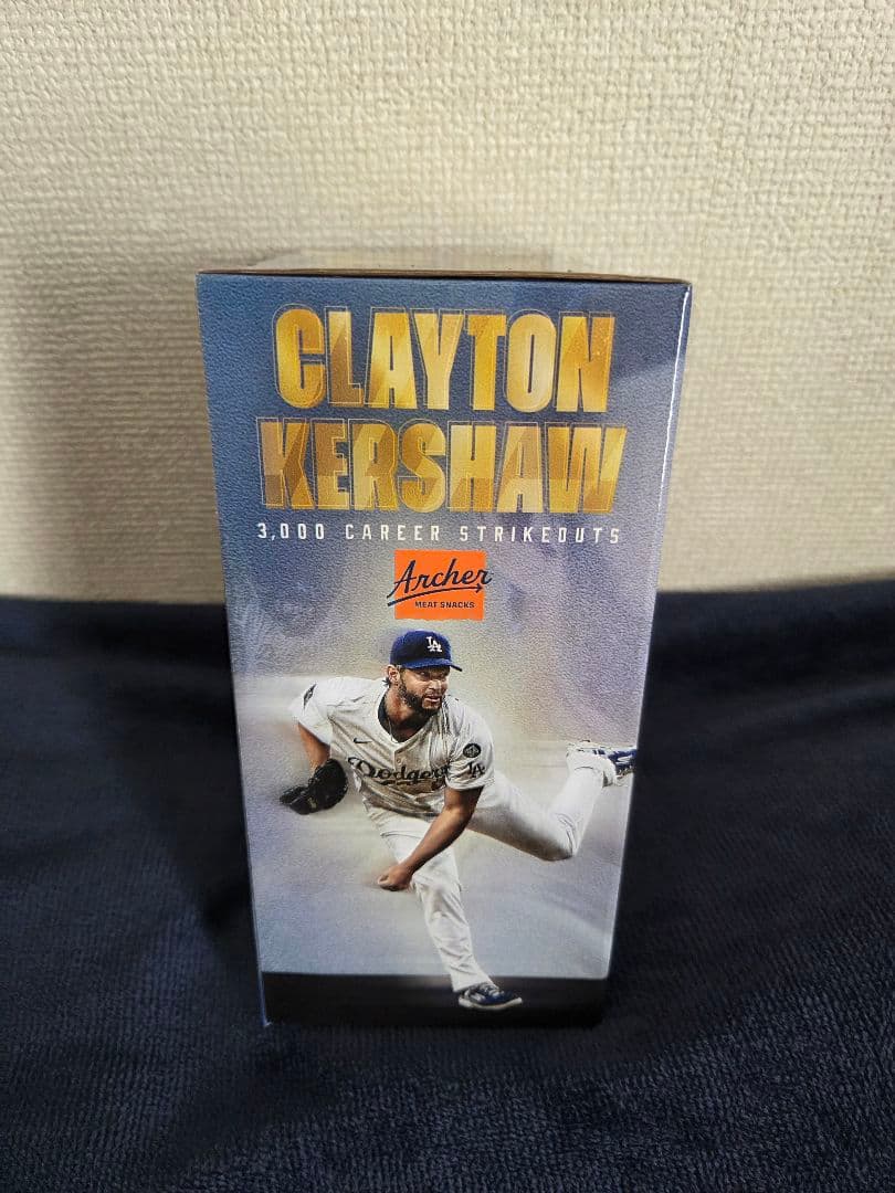 【引退試合】ドジャース クレイトン・カーショウ ボブルヘッド 3000奪三振